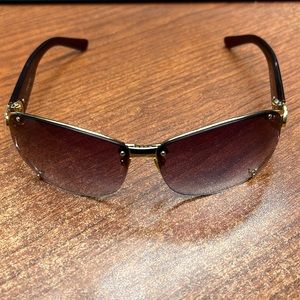 Gucci Sunglasses GG2820/F/S lightly used, with case/cloth, authentic guarantee